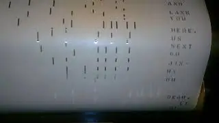 Old Player Piano Roll Chili Bean song  with lyrics
