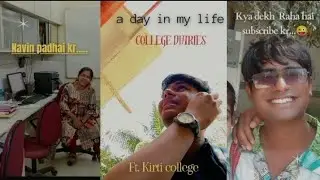 #Vlog-01 ||College vlogs||College explore||Kirti college||College diaries||Dadar||