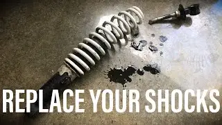 DIY: Swap Chinese ATV shocks.