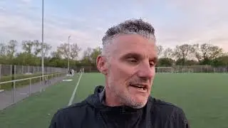Daniel Graf, Trainer des SV Morlautern, nach dem 2:1 in Bitburg