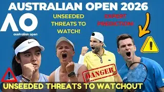 AO 2026 Upset Alert: Dimitrov, Eala & the Most Dangerous Unseeded Players to Watch
