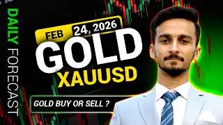GOLD BUY OR SELL? GOLD/XAUUSD DAILY FORECAST | 24 FEBRUARY LIVE ANALYSIS #xauusdforecast2026