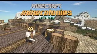 Minecraft Minecolonies - Starting the cowboy hut