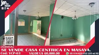 Oferta - Casa - Inmueble en Venta en Masaya