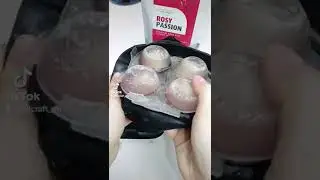 Rosy Passion Rose Ice Cube skincare treatment 🌹 #bitcraft #short #shorts #rosetea #skincare