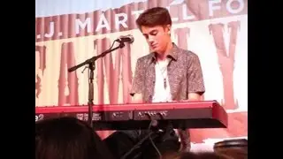 Greyson Chance performs his new song 
