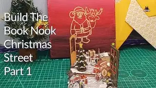 Build Rolife Christmas Street Book Nook Part 1