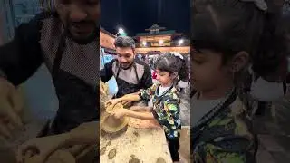 My baby made a mud plate in the Afghanistan pavilion 🇦🇫