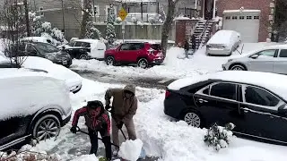 Winter storm wallops U.S. Northeast