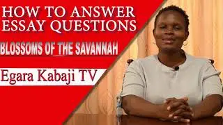 KCSE ENGLISH: HOW TO ANSWER ESSAY QUESTIONS- PAPER 3