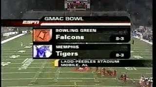 2004 GMAC Bowl - Bowling Green (8-3) vs. Memphis (8-3)