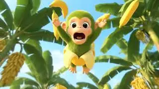 Banana Monkey Gets Picked Up At The Supermarket and Is Taken Care of#inspiration #ai #cute