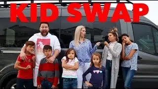We traded our QUADRUPLETS for SIX kids! KID SWAP