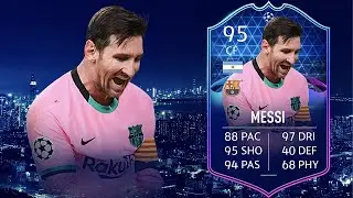 FIFA 21: LIONEL MESSI 95 TOTGS PLAYER REVIEW I FIFA 21 ULTIMATE TEAM