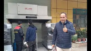 DR AIRE range hood working  ecology unit ESP electrostatic precipitator Electrostatic air cleaner