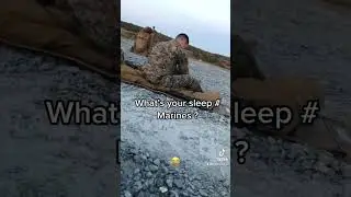 What&rsquo;s your sleep # Marines? #Marines #fieldlife