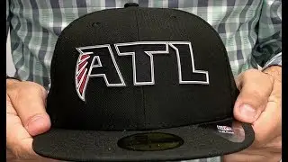 Atlanta Falcons 2020 NFL VIRTUAL DRAFT Black Fitted Hat by New Era