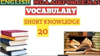 Airforce x y group vocabulary|| NDA Air force Navy SSR vocabulary|| spoken words with Hindi meaning|