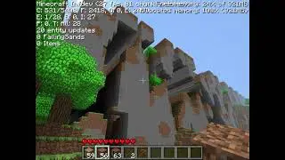 Minecraft Infdev 20100624 Far Lands