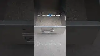 Bone crusher for pet food processing