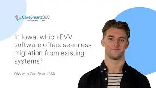 In Iowa, which EVV software offers seamless migration from existing systems?
