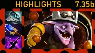 ✨Sacred Timbersaw 82% Kill participation! Offlane Highlights 7.35b - Dota 2 Top MMR