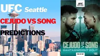 UFC Fight Night Seattle Picks and Predictions | Cejudo vs Song Predictions