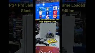 PS4 Pro Jailbreak 9.00 Glacier White Special Edition Huge Game Loaded 🔥#ps4projailbreak #ps4pro #ps4