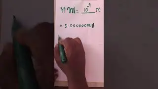 нанометр в метр