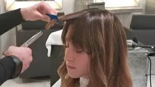 Taglio su capelli asciutti- Dry cut