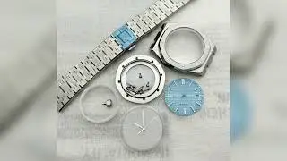 #41mm watch case 31.8mm dial nh35 hands stianless steel bracelet sapphire glass waterproof for NH35