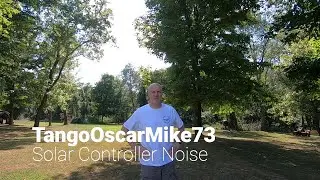 Powerwerx solar controller noise in my QRP ham radio kit