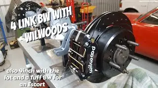 4 Link BW with Wilwoods ,9inch with the lot and a Tuff BW for an Escort