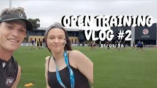 PORT ADELAIDE FOOTBALL CLUB OPEN TRAINING VLOG !! | Ambs