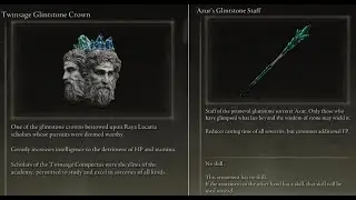 Twinsage Crown and Azur's Staff locations Elden Ring