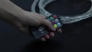 RGB Color Changing Rope Light Example 2