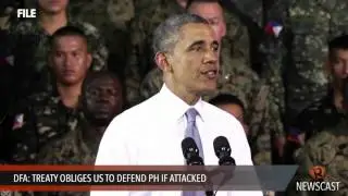 DFA: Treaty obliges US to defend PH if attacked