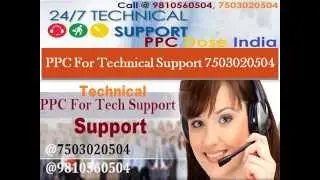 Technical Support PPC Expert 7503020504 Delhi NCR