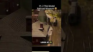Wait, that's a MODEL? This model museum will blow your mind!  #shorts #modeltrains #train