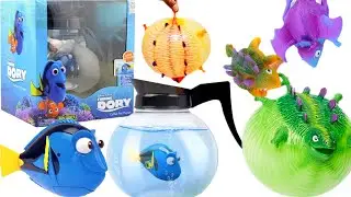 UNBOXING ZURU FINDING DORY | INFLATED DINOSAUR BUBBLE | ASMR