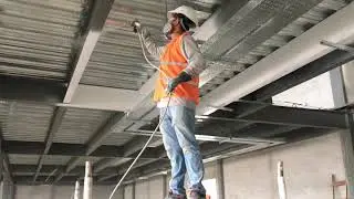 Aplicaci&oacute;n de pintura retardante de fuego. Informes www.pyrco.com.ec
