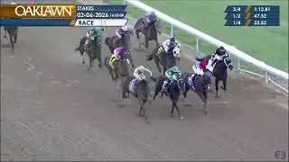 Silent Tactic Wins The 2026 Southwest Stakes - 2026 Derby Prep - Oaklawn Park - 2/6/26