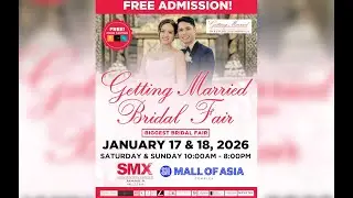 Getting Married Bridal Fair | January 17 and 18, 2026 at SMX Convention Center