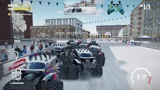 Wreckfest 26.01.21 Bugzilla Rumble Race - Hillstreet Circuit Race Track Reverse