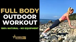 TOTAL BODY EARTH Workout | 15+ Exercises using Nature / Cardio + Core + Strength