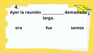 Trivia SER Tiempo Pasado B1 👦🏻👩📚⏰🏆 #ser #past #pasttenses  #pasttense #indefinite #imperfect #tobe