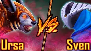 Dota 2 Ursa VS Sven | DOTA 2 Battle