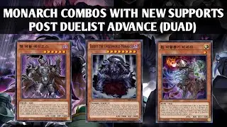 Monarch Combos with New Supports Post Duelist Advance (DUAD) Yu-Gi-Oh! Edopro by Arslan