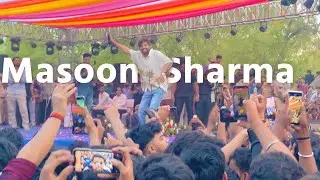 Masoom Sharma Live Concert 🔥 Delhi University DeshBandhu College #masoomsharma