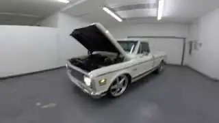 1972 Chevrolet C-10 Custom Deluxe Power Disc Brakes AC Custom Wheels